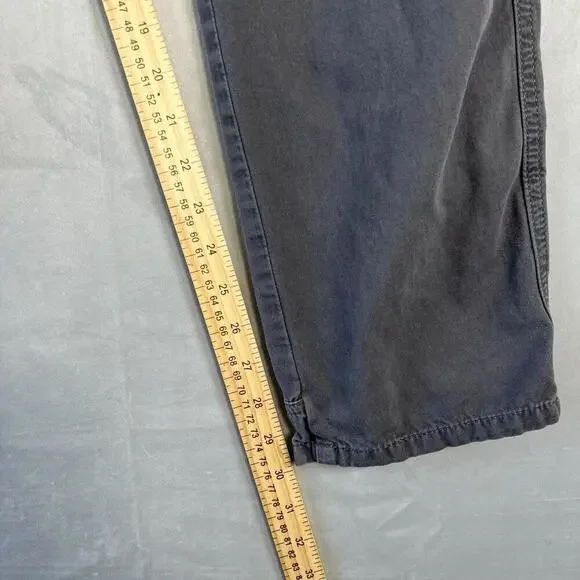 Christian Audiger Cargo Pants Mens 34 Gray Military Y2K Pockets Ed Hardy Style - Picture 10 of 10